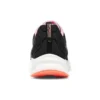 Go Run Swirl Tech «Negro Blanco Rosa»