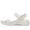 Go Walk 5 Arch Fit Sandalias pulidas «Blanco»