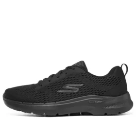 Go Walk 6 Avalo Zapatos con cordones «Pure Black»