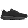 Go Walk 6 Avalo Zapatos con cordones «Pure Black»