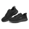 Go Walk 6 Avalo Zapatos con cordones «Pure Black»