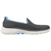 Go Walk 6 Low Loafer Gris/Azul