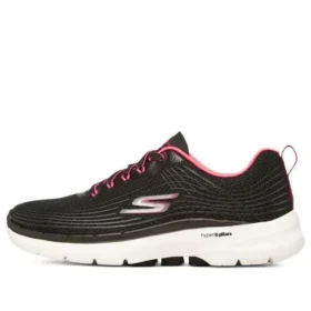 Go Walk 6 «Stunning Glow – Negro Rosa Fucsia»