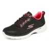 Go Walk 6 «Stunning Glow – Negro Rosa Fucsia»