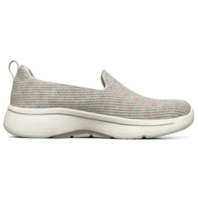 Go Walk Arch Fit «Gris Rojo Blanco»