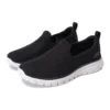 Go Walk Burst Zapatillas sin cordones «Negro Blanco»