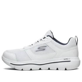 Go Walk Evolution Ultra de caña baja Blanco/Azul