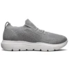 Go Walk Evolution Ultra de caña baja «Gris claro y blanco»