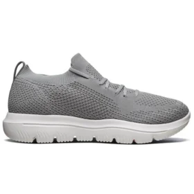 Go Walk Evolution Ultra de caña baja «Gris claro y blanco»