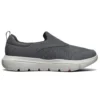 Go Walk Evolution Ultra Low-Top «Gris Blanco»