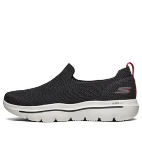 Go Walk Evolution Ultra Low Top Negro/Rojo