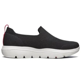 Go Walk Evolution Ultra Low Top Negro/Rojo