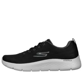Go Walk Flex Zapatos con cordones «Negro Gris»