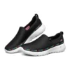 Go Walk Joy Zapatillas sin cordones de caña baja, negro