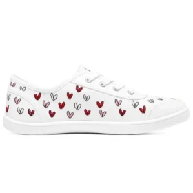 Goldcrown x Skechers Bobs B Cool Zapatillas de caña baja Blanco/Rojo