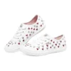 Goldcrown x Skechers Bobs B Cool Zapatillas de caña baja Blanco/Rojo