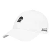 Gorra de béisbol con logotipo impreso «Blanco Negro»