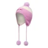 Gorro de punto tejido SKX «Rosa Blanco»
