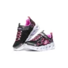 Heart Lights Low-Top K Negro/Rosa
