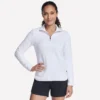 Jersey de punto suave Ottoman con cremallera de 1/4 Jersey de punto suave Ottoman con cremallera de 1/4