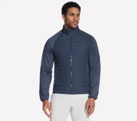 La chaqueta híbrida sin capucha