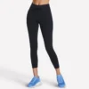 Leggings 7/8 de cintura alta con mezcla de canalé Go Walk Leggings 7/8 de cintura alta con mezcla de canalé Go Walk