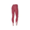 Leggings ajustados de fitness de punto con estampado de letras «Burgundy»