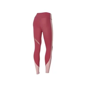 Leggings ajustados de fitness de punto con estampado de letras «Burgundy»