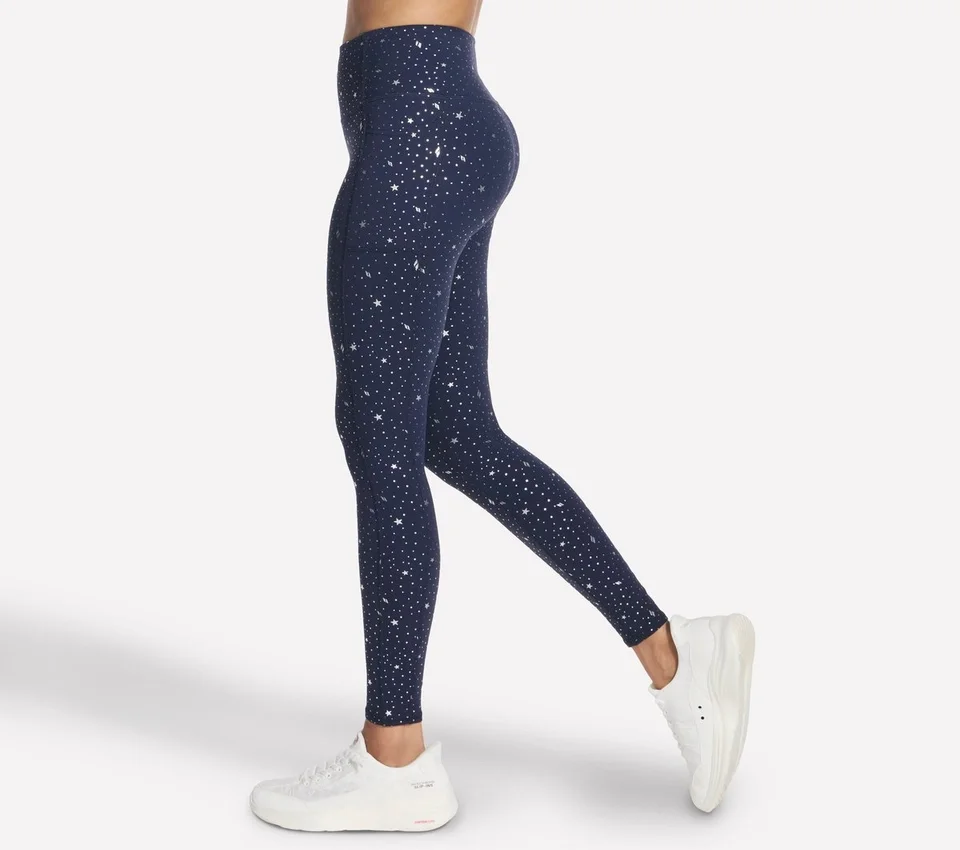 Leggings largos de cintura alta con estampado Go Walk Leggings largos de cintura alta con estampado Go Walk