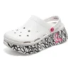 Max Cushioning Foamies «Blanco, Negro, Rosa»