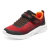Microspec – Zapatos Zorva «Rojo Negro»