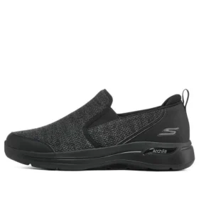 Mocasines bajos Go Walk Arch Fit, color negro