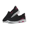 Mocasines Go Walk 5 «Negro Rosa Rojo»
