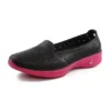 Mocasines H2 Go Negro/Rosa