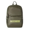 Mochila con logotipo impreso «Verde oliva»