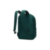 Mochila de tela con cremallera estilo retro para estudiantes «Verde»