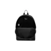 Mochila de tela de gran capacidad con cierre de cremallera «Negro Blanco»