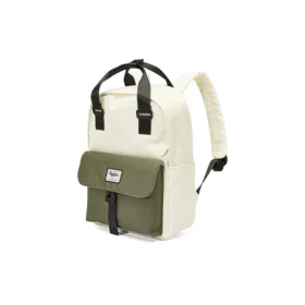 Mochila de vacaciones de verano «Blanco Verde»