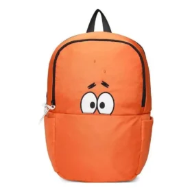 Mochila deportiva para exteriores Bob Esponja «Naranja-Blanco»