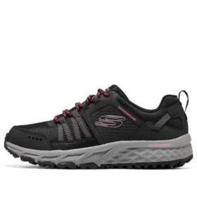Outdoor Trekking Low Cut «Negro Rojo Gris»