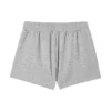 Pantalón corto con logo impreso «Gris verde»
