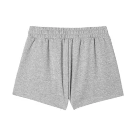 Pantalón corto con logo impreso «Gris verde»