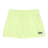 Pantalón corto con logo impreso «Gris verde»