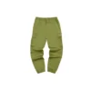 Pantalón recto de trabajo con logo impreso «Gris Negro Verde»