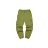 Pantalón recto de trabajo con logo impreso «Gris Negro Verde»
