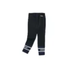 Pantalones ajustados de felpa con cordón «Negro Blanco»