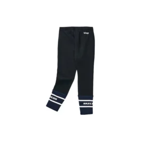 Pantalones ajustados de felpa con cordón «Negro Blanco» Pantalones ajustados de felpa con cordón «Negro Blanco»
