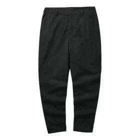 Pantalones casuales de color liso de la serie Stroll «Negro»