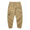 Pantalones casuales de trabajo con cordón «Beige»