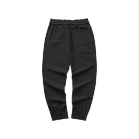 Pantalones casuales rectos tejidos de la serie Diamond «Negro»